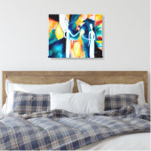 Toile Donner 2  (Texturé) (Insitu(Chambre))