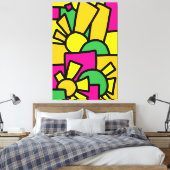 Toile Doodle Festif Art 42 (Insitu(Chambre))
