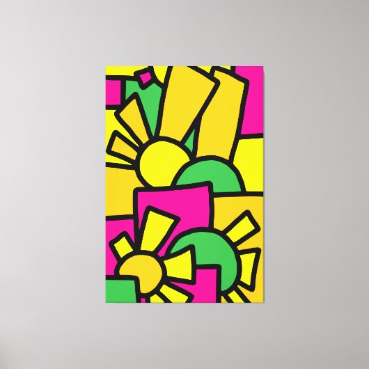 Toile Doodle Festif Art 42 (Recto)