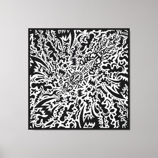 Toile Doodle Original 9sur26 (Recto)