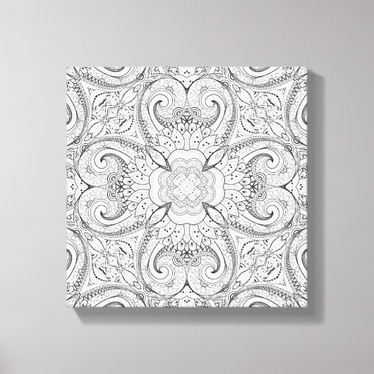 Toile Doodle tribal 11 (Recto)