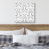 Toile Doodle tribal Abstrait 6 (Insitu(Chambre))