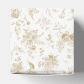 Toile D'Or De Jouy Floral Baptism Ballotins (Haut)