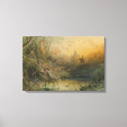 Toile Dore de Gustave - Terre de Fée (Recto)
