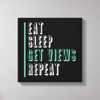 Dormir manger Obtenir des vues Répéter - Inspirati