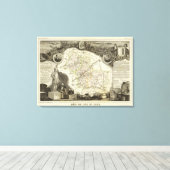 Toile Dormouse et Cher (Insitu (Plancher de Bois))