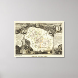 Toile Dormouse et Cher