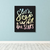 Toile Dors sous les étoiles (Insitu (Plancher de Bois))