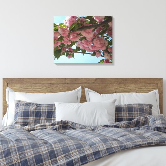 Toile Double Blossoming Cherry (Insitu(Chambre))