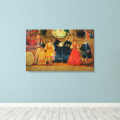 Toile Double mariage entre deux femmes inca (Insitu (Plancher de Bois))