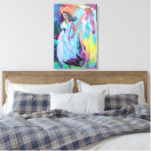 Toile Douce Brise Peinture Originale (Insitu(Chambre))