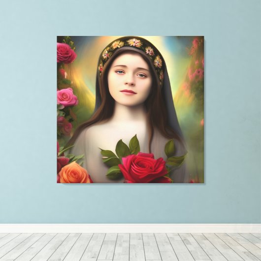 Toile Douche des Roses (Insitu (Plancher de Bois))