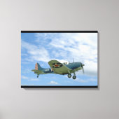 Toile Douglas SBD intimidable, Vol, Avions Side_2ÈME GUE (Recto)