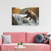 Toile d'ours en pierre jaune (Insitu(Salon))