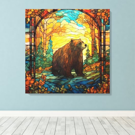 Toile d'ours en verre tendu (Insitu (Plancher de Bois))