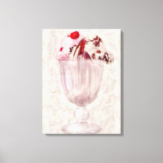 Toile Doux - Crème glacée - Coupe glacée (Recto)