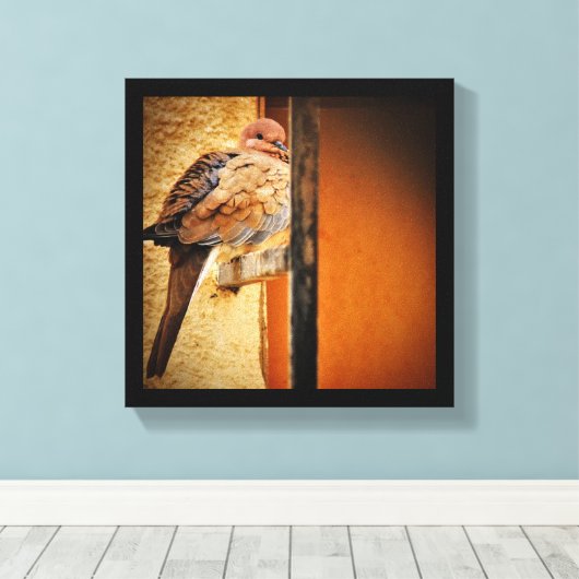 Toile Dozing Dozing Dove (Insitu (Plancher de Bois))