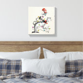 Toile Dr Seuss | Chat malicieux dans le Casquette (Insitu(Chambre))