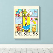 Toile Dr. Seuss | Histoires Graphiques (Insitu (Plancher de Bois))