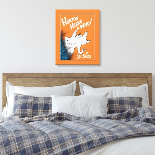 Toile Dr Seuss | Horton Entend un qui livre (Insitu(Chambre))