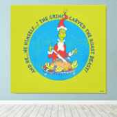 Toile Dr. Seuss | Le Grinch | La bête rôtie de Noël (Insitu (Plancher de Bois))