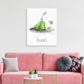 Toile Dr. Seuss | Les Œufs verts au jambon (Insitu(Salon))