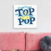 Toile Dr. Seuss | Nous aimons sauter sur Pop (Insitu(Salon))