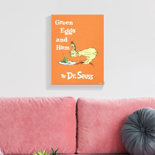 Toile Dr Seuss | Oeufs verts et jambon (Insitu(Salon))