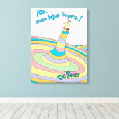 Toile Dr. Seuss | Oh, vous irez loin ! (Insitu (Plancher de Bois))