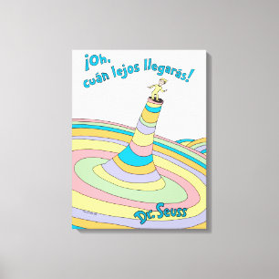 Toile Dr. Seuss Oh, vous irez loin !