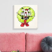 Toile Dr Seuss | The Grinch | Who-ville Christmas Joy (Insitu(Salon))