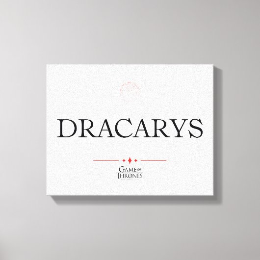 Toile Dracarys (Recto)