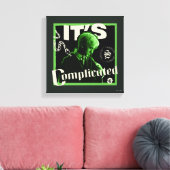 Toile Draco Malfoy - "C'est compliqué" (Insitu(Salon))