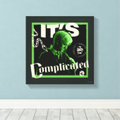 Toile Draco Malfoy - "C'est compliqué" (Insitu (Plancher de Bois))