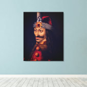 Toile Drăculea - Vlad III Dracula - Vlad l'Impaler (Insitu (Plancher de Bois))