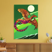 Toile Dragon (Insitu(Salon))