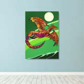 Toile Dragon (Insitu (Plancher de Bois))