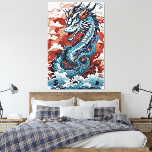 Toile Dragon (Insitu(Chambre))