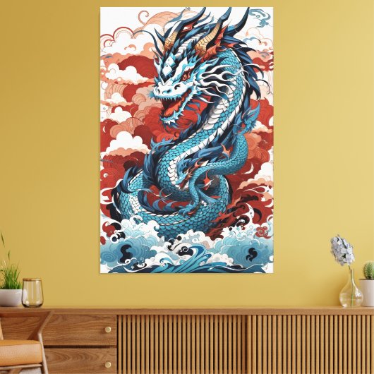 Toile Dragon (Insitu(Salon))