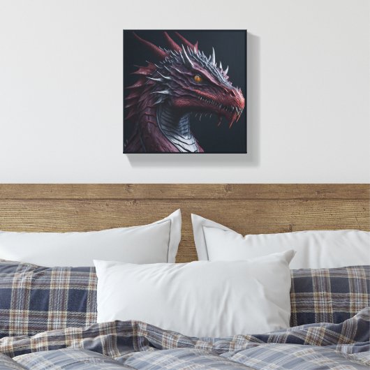 Toile dragon (Insitu(Chambre))