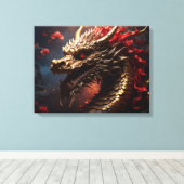 Toile Dragon (Insitu (Plancher de Bois))