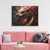 Toile Dragon (Insitu(Salon))