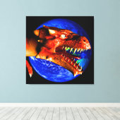 Toile Dragon (Insitu (Plancher de Bois))