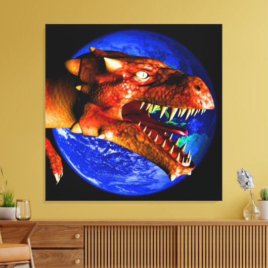 Toile Dragon (Insitu(Salon))