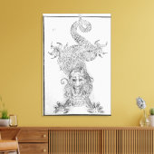 Toile Dragon (Insitu(Salon))