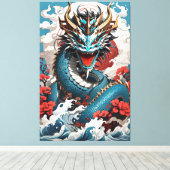 Toile Dragon (Insitu (Plancher de Bois))