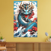 Toile Dragon (Insitu(Salon))