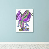 Toile Dragon (Insitu (Plancher de Bois))