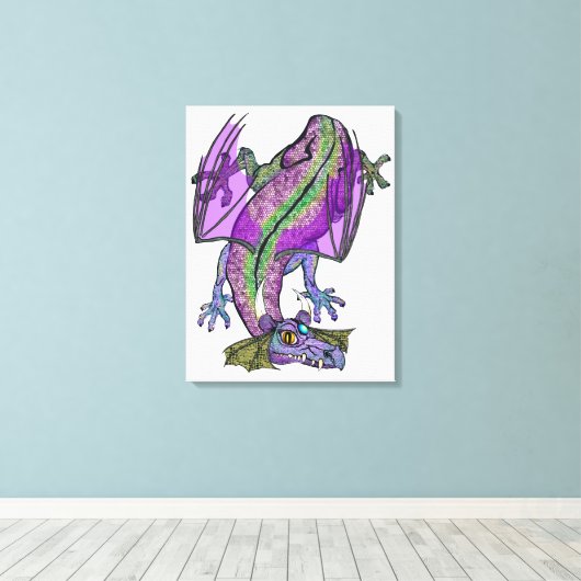 Toile Dragon (Insitu (Plancher de Bois))