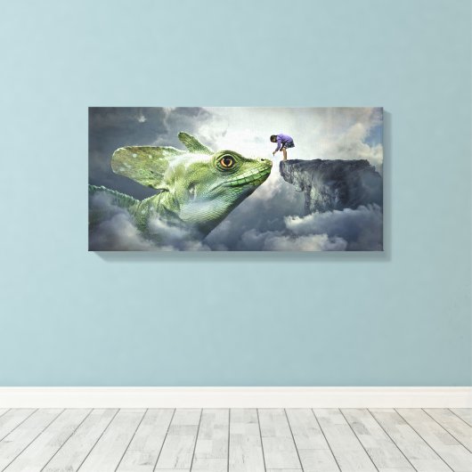 Toile Dragon (Insitu (Plancher de Bois))